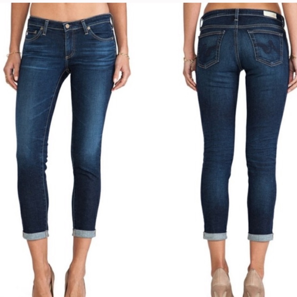 dark denim jeans from AG